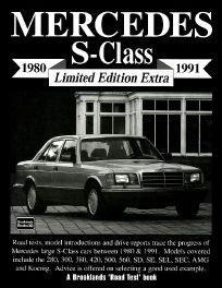 Mercedes S-Class Limited Edition Extra 1980-1991 Mercedes S-Class Limited Edition Extra 1980-1991