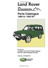 Land Rover Discovery Parts Catalogue 1989-1998 MY Land Rover Discovery Parts Catalogue 1989-1998 MY