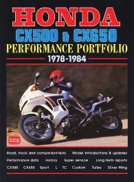 Honda Cx500 & Cx650 Performance Portfolio 1978-1984 Honda Cx500 & Cx650 Performance Portfolio 1978-1984