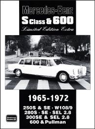 Mercedes-Benz S Class & 600 Limited Edition Extra 1965-1972 Mercedes-Benz S Class & 600 Limited Edition Extra 1965-1972