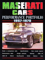 Maserati Cars 1957-1970 Performance Portfolio