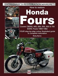 How to Restore Honda Fours CB350,400,500,550,650,&750 SOHC 1969-82