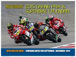 Motocourse 2015 Calendar