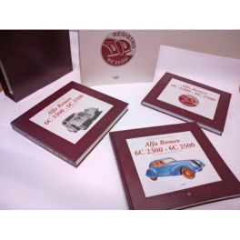 Alfa Romeo Registro 6c 2500 - 3 Volumes Set (English & Italian)
