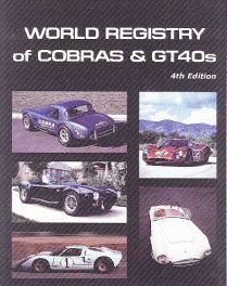 World Registry Of Cobras & Gt40s (4th Edition)