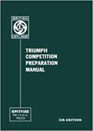 Triumph Spitfire Competition Preparation Manual