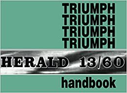 Triumph Herald 13/60 Owners Handbook