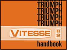 Triumph Vitesse Mk2 Owners Handbook