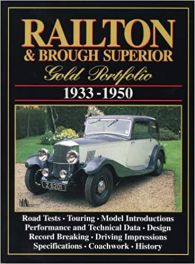 Railton & Brough Superior Gold Portfolio 1933-1950