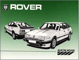 Rover Vitesse, Vanden Plas & VP EFI (SD1) Owners Handbook