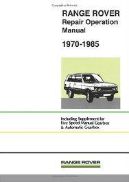 Range Rover (1970-85) Workshop Manual