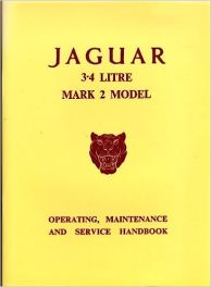 Jaguar 3.4 Litre Mark 2 Model Handbook
