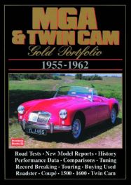 MG MGA & Twin Cam Gold Portfolio 1955-1962