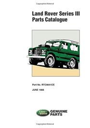 Land Rover Series III Parts Catalogue
