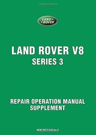 Land Rover V8 Series 3 Repair Operation Manual Supplement