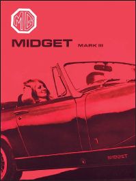 MG Midget Mk 3 (US 1967-1972) Owners Handbook