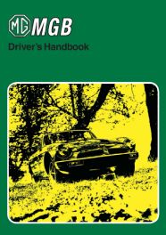MG MGB Tourer & GT (Pub 1976) Owners Handbook