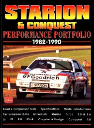 Mitsubishi Starion & Conquest Performance Portfolio 1982-1990