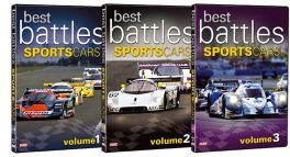 Best Battles Sportscars Vols 1,2 And 3 DVDS 518 Mins