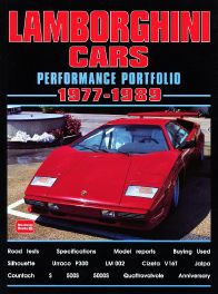 Lamborghini Cars Performance Portfolio 1977-1989