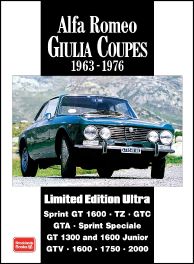 Alfa Romeo Giulia Coupes Limited Edition Ultra 1963-1976