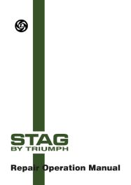 Triumph Stag Repair Operation Manual