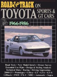 Road & Track On Toyota Sports & Gt Cars 1966-1986