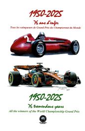 76 Tremendous Years: All the Winners of the World Championship Grand Prix 1950-2025