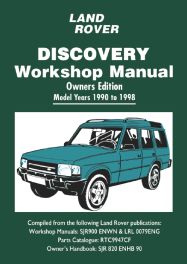 Land Rover Discovery Workshop Manual Owners Edition Model Years 1990-1998