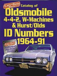 Catalog Of Oldsmobile Id Numbers 1964-1991