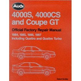 Audi 4000s, 4000cs & Coupe Gt 1984-1987