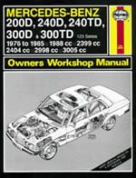 Mercedes 200/240/300 Diesel 76-85 Manual