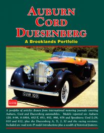 Auburn Cord Duesenberg: A Brooklands Portfolio