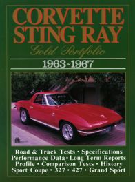 Corvette Stingray 1963-1967 Gold Portfolio