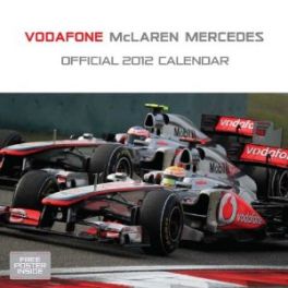 Vodafone Mclaren Mercedes Official 2012 Calendar