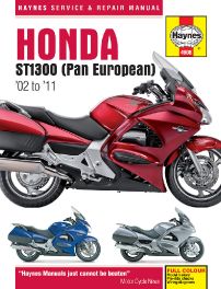 Honda ST1300 Pan European (02 - 11) Haynes Service & Repair Manual