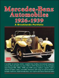 Mercedes-Benz Automobiles 1926-1939: A Brooklands Portfolio