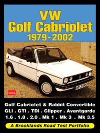 VW Golf Cabriolet 1979-2002:  Road Test Portfolio