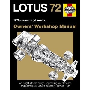 Lotus 72 1970 Onwards: Owners Workshop Manual | Motoring Books | Chaters