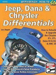 Jeep, Dana & Chrysler Differentials (rebuild 8 1/4-3/4, dana 44/60 & amc 20)