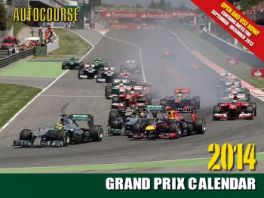 Autocourse 2014 Calendar