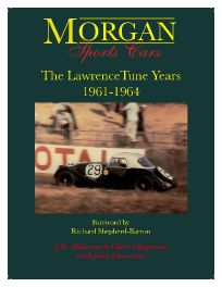 Morgan Sports Cars &acirc;�� The Lawrencetune Years  1961 - 1964