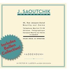 J. Saoutchik Maitre Carrossier  Addendum.