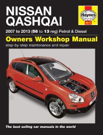 Nissan Qashqai Petrol & Diesel (07 to 13) 56 to 13