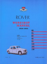 Rover P4 Workshop Manual 1950-1964