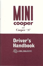 Mini Cooper & Cooper S Mk I Driver's Handbook