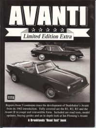 Avanti Limited Edition Extra
