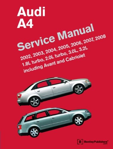 AUDI A4 2002-8 WORKSHOP MANUAL | Motoring Books | Chaters