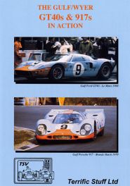 Gulf/wyer Gt40s & 917s In Action Dvd (ntsc - Region 0)