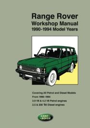 Range Rover Workshop Manual 1990-1994